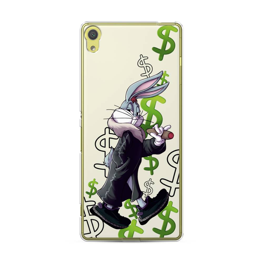 

Чехол на Sony Xperia XA "Rich Bugs Bunny", Зеленый;черный;голубой, 51250-6