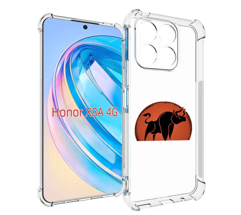 

Чехол MyPads Бык-2 для Honor X8a, Tocco