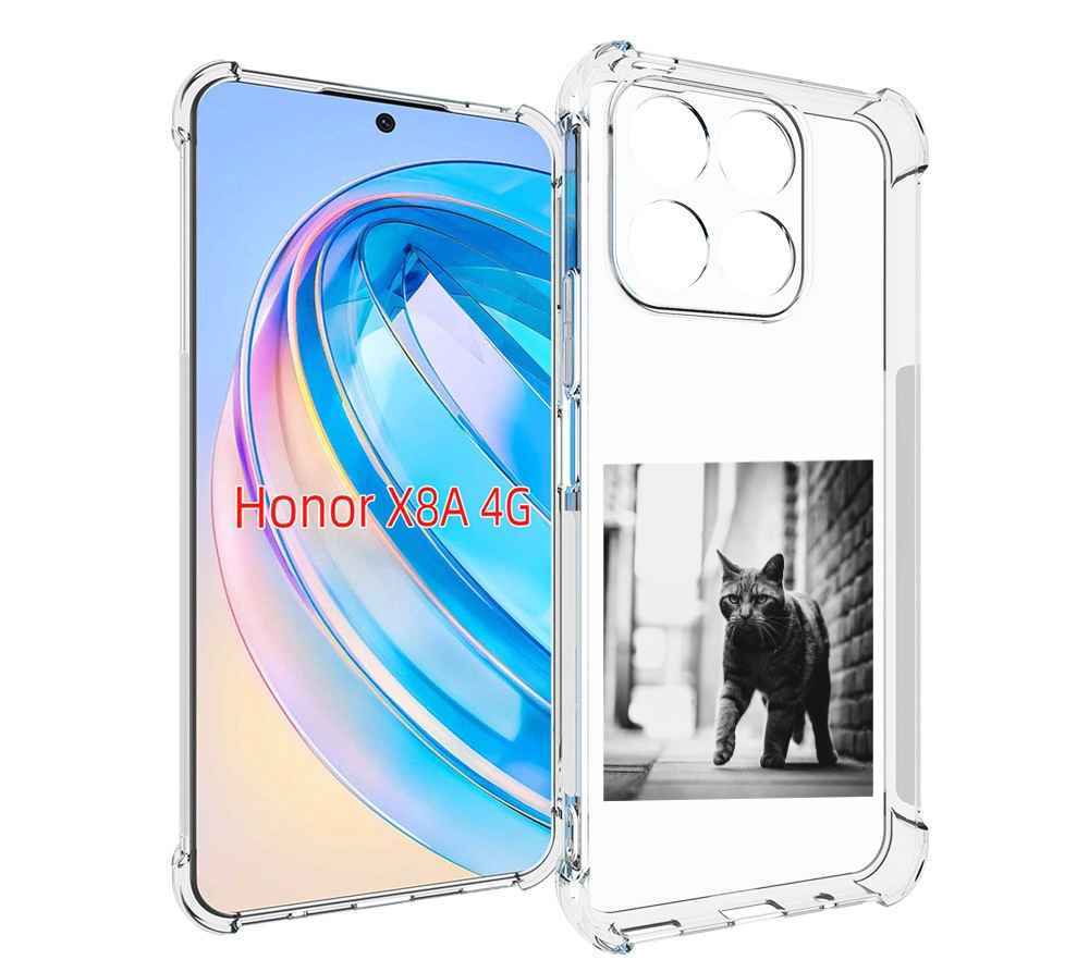 

Чехол MyPads Важный-кот для Honor X8a, Tocco