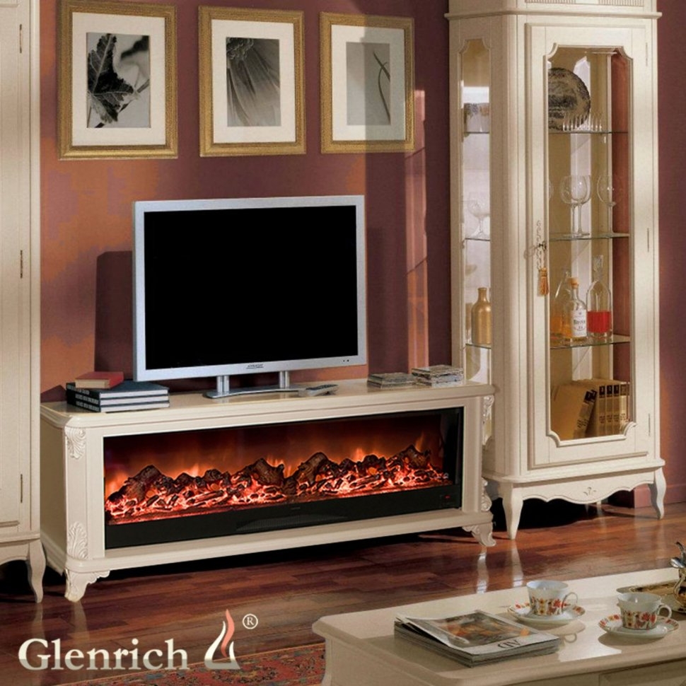 

Каминокомплект Glenrich Версаль Premier S 130 с царгой мрамор светлый, Glenrich Версаль Premier S 130 с царгой мрамор светлый