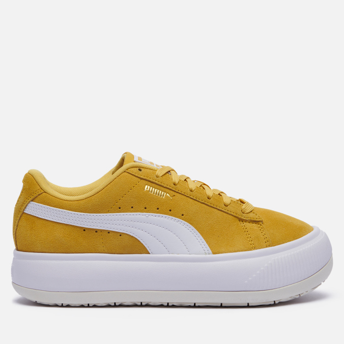 фото Кеды женские puma suede mayu желтые 40 eu