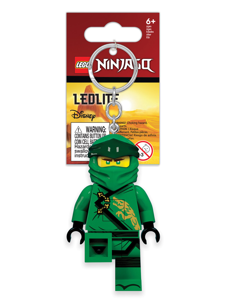 фото Брелок-фонарик для ключей lego ninjago - lloyd lgl-ke150h