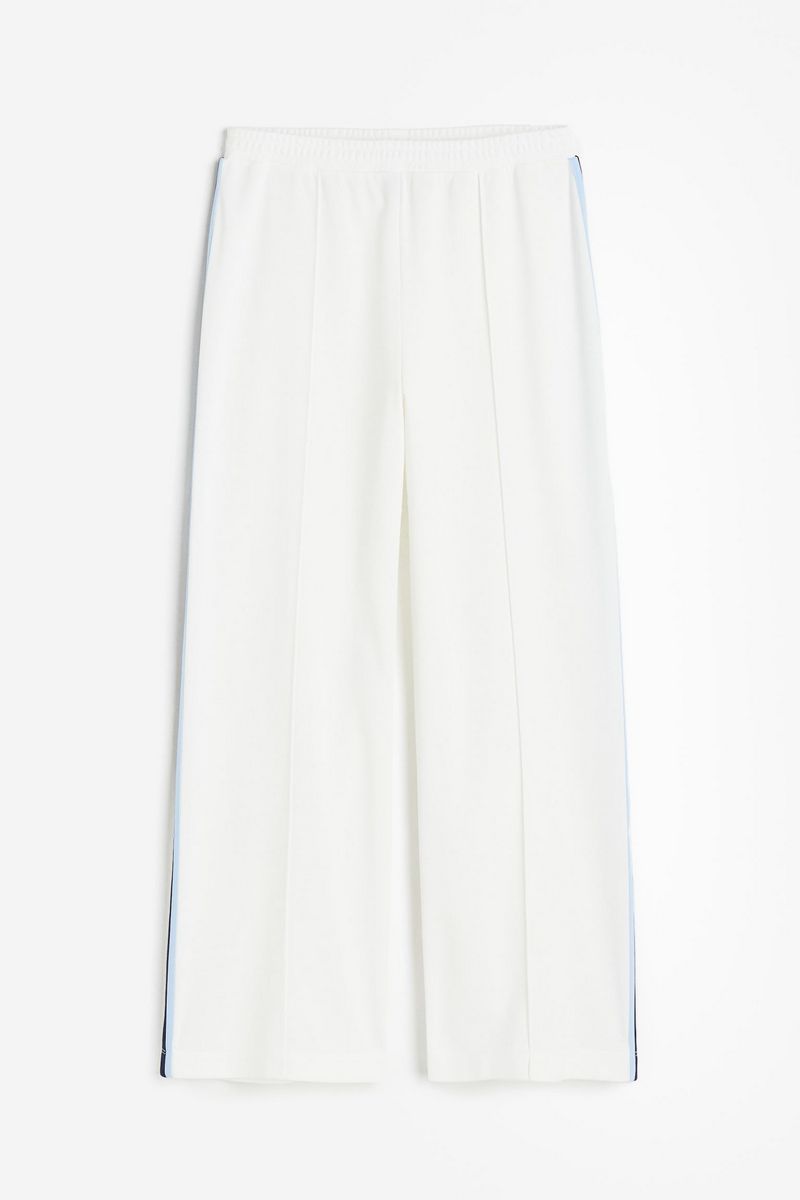 

Брюки женские H&M 1215793 белые L, Белый, 1215793