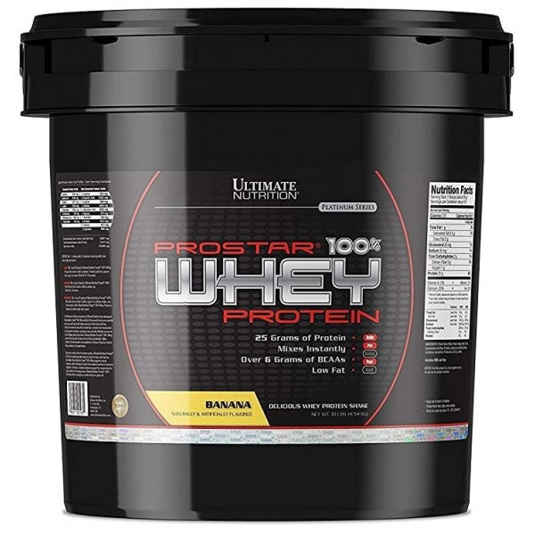 фото Протеин ultimate nutrition prostar whey protein банан 4,54 кг