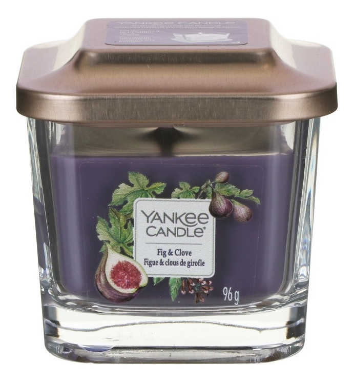 фото Ароматическая свеча yankee candle fig & clove свеча 96 г