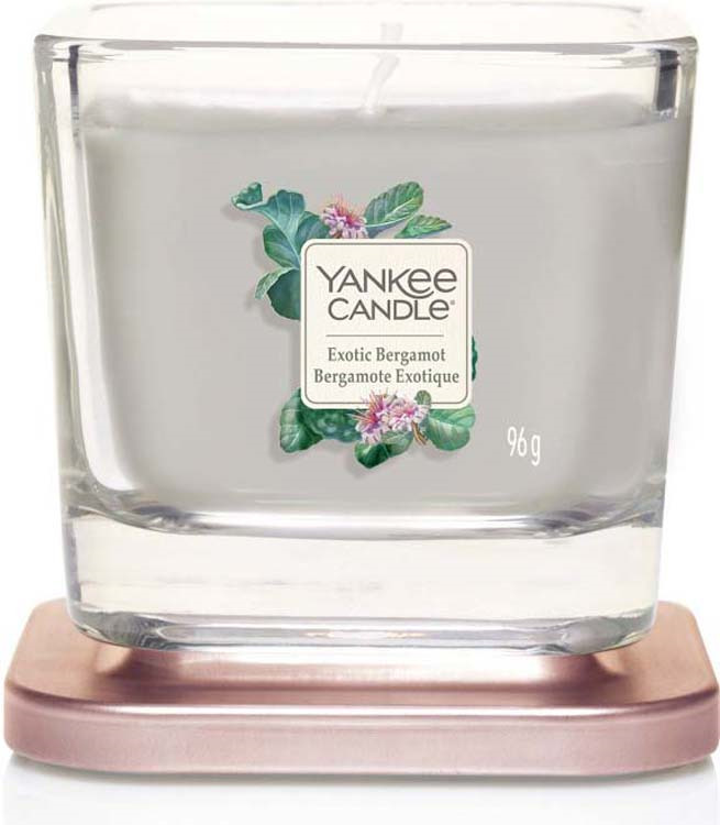 фото Ароматическая свеча yankee candle exotic bergamot свеча 96 г