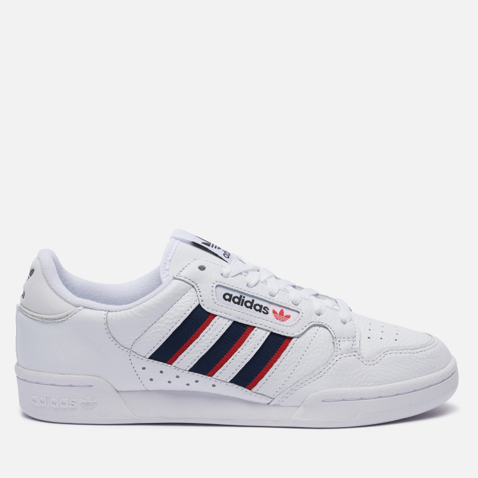 фото Кроссовки adidas originals continental 80 stripes белые 45.5 eu