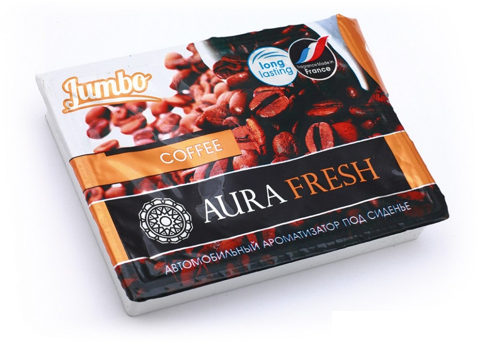 фото Ароматизатор aura fresh под сиденье jumbo coffee 180г