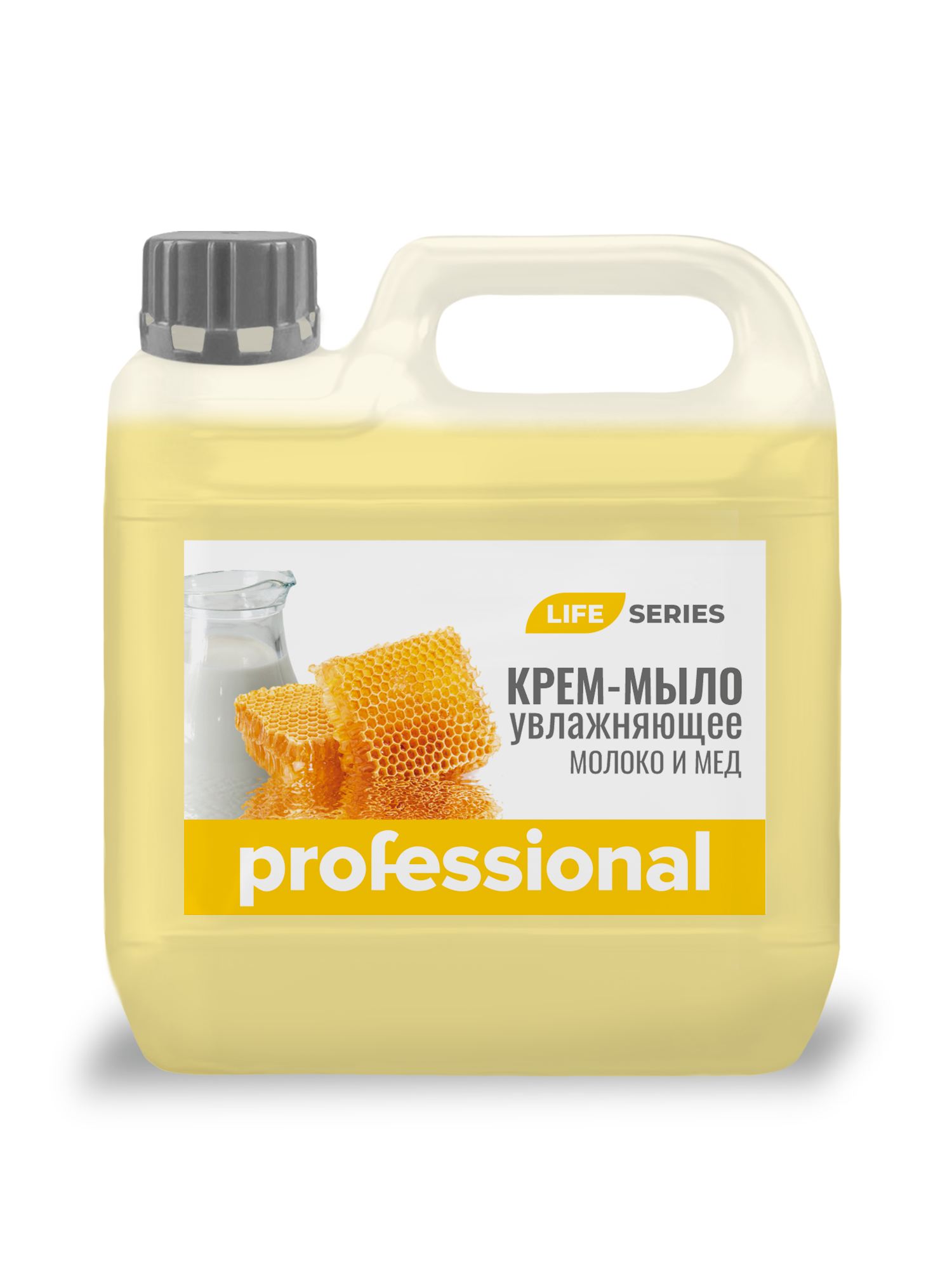

Крем-мыло ТМ Professional Молоко и мед 3л