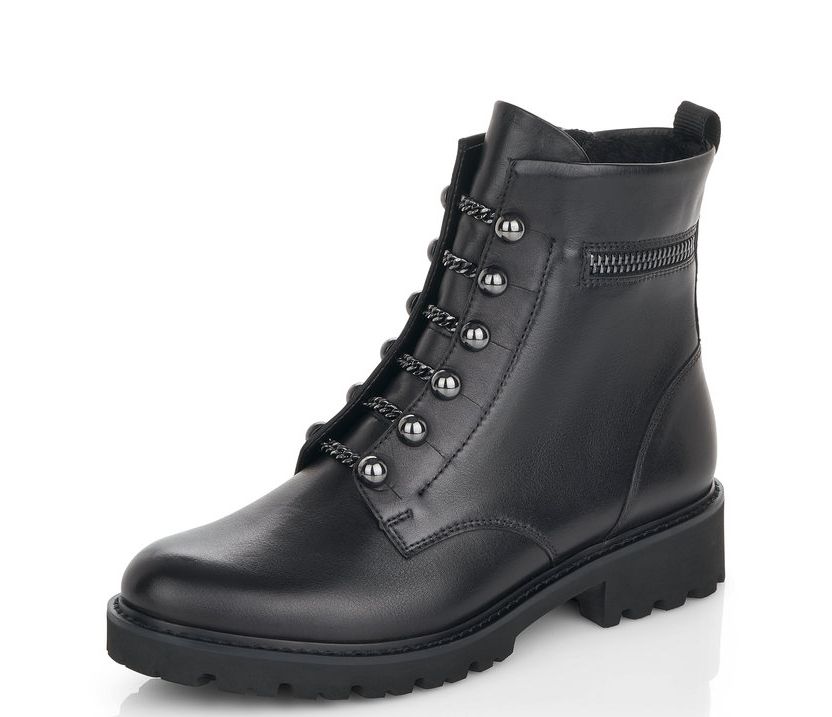 

Ботинки женские REMONTE D8670/01 черные 39 RU, Черный, D8670/01