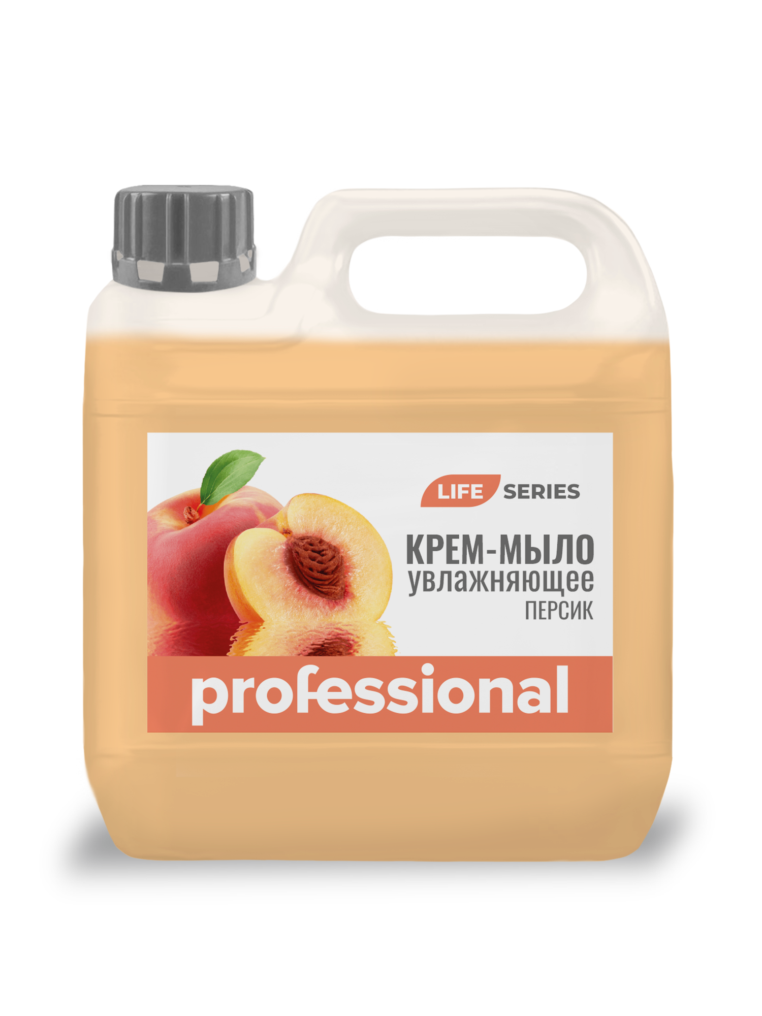 Крем-мыло ТМ Professional Персик 3 л зодиак 5л персик жид м прозрачное 1 мыло к10 2
