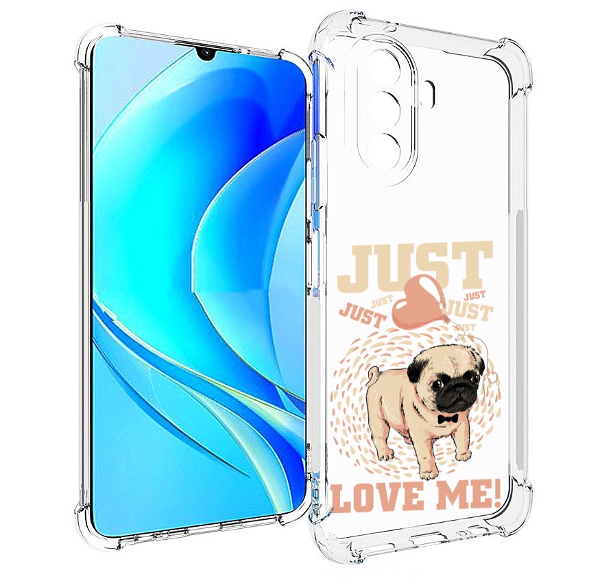 

Чехол MyPads Люби меня для Huawei Nova Y70 / Nova Y70 Plus (MGA-LX9N) / Huawei Enjoy 50, Прозрачный, Tocco