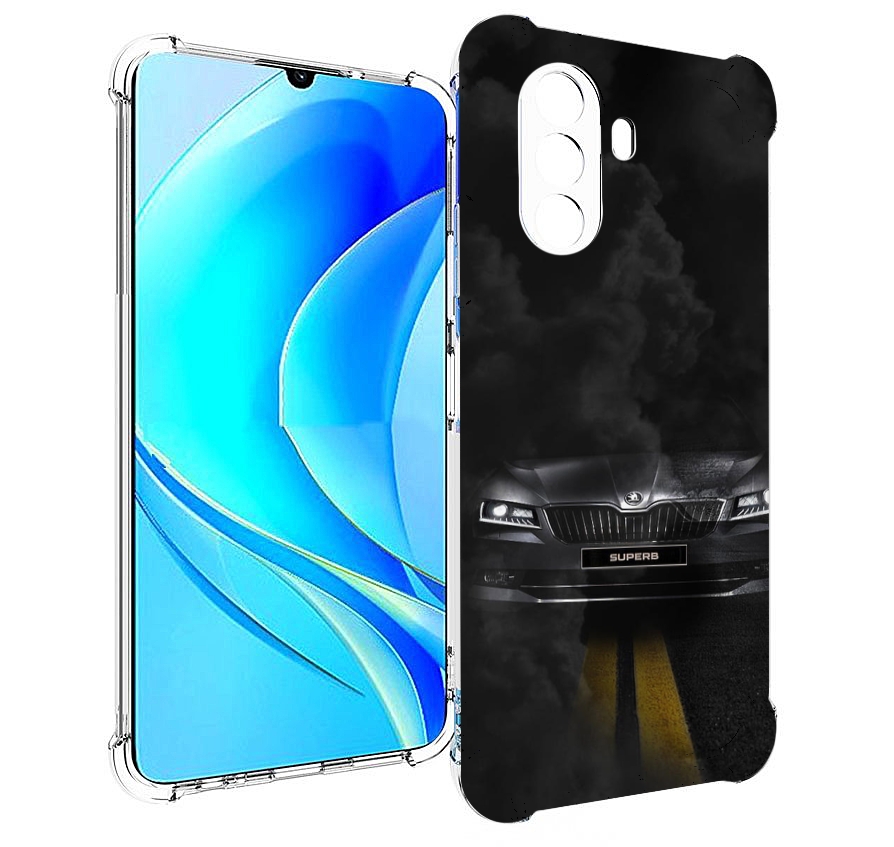 

Чехол MyPads skoda 1 для Huawei Nova Y70 / Nova Y70 Plus (MGA-LX9N), Прозрачный, Tocco