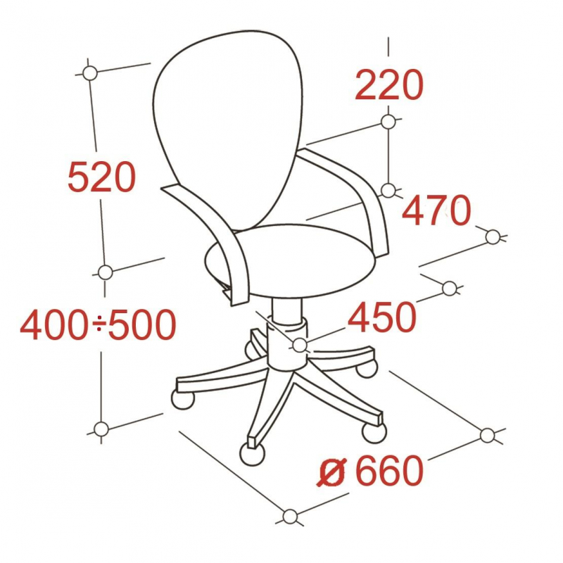 фото Кресло up_echair-203 ptw net ткань черная, сетка черная, хром easy chair