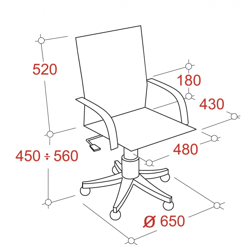 фото Кресло vb_echair-563 tpu к/з черный, металл (детали в спинке) easy chair