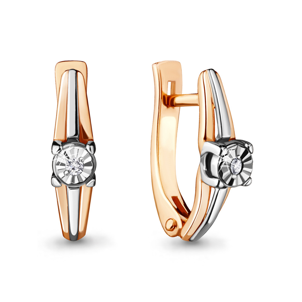 

Серьги из красного золота с бриллиантом Aquamarine Aquamarine 942498к_585_кз, 942498к_585_кз