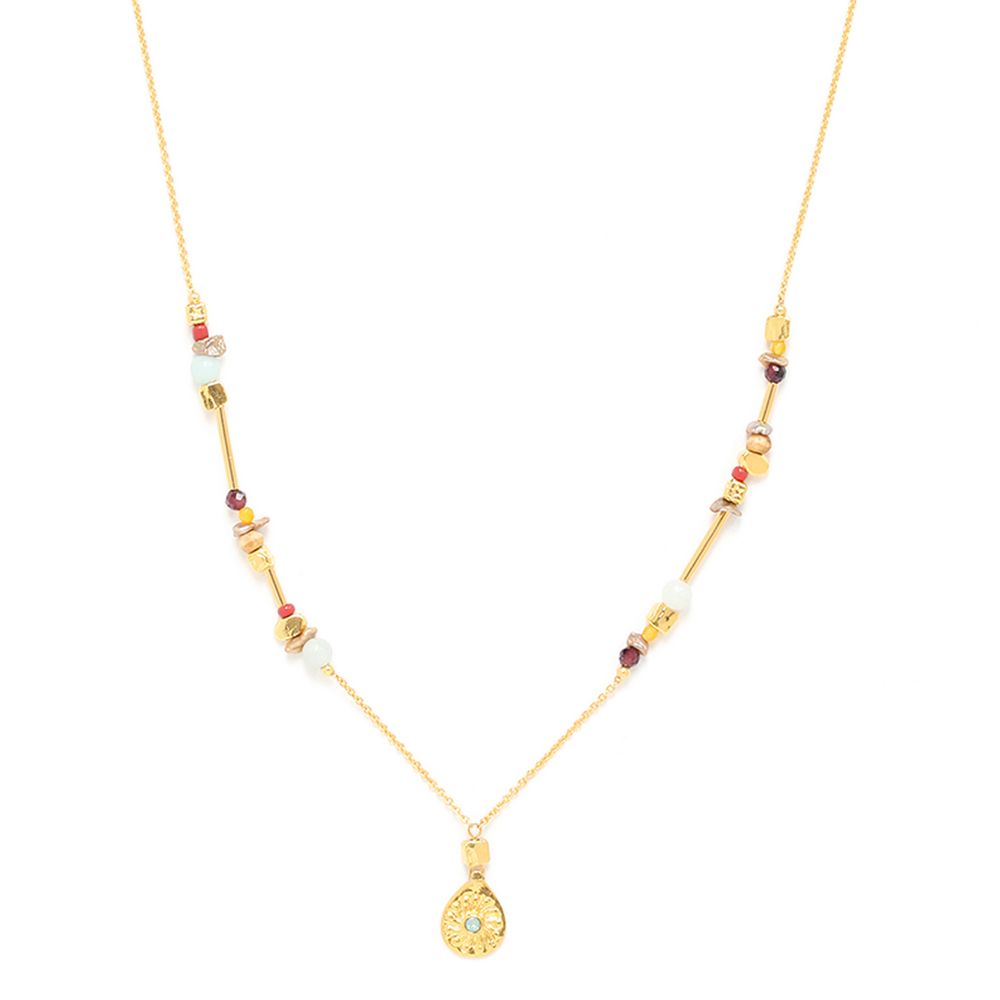 

Колье из бижутерного сплава с swarovski 61 см Franck Herval FH22.1-15-63391, FH22.1-15-63391
