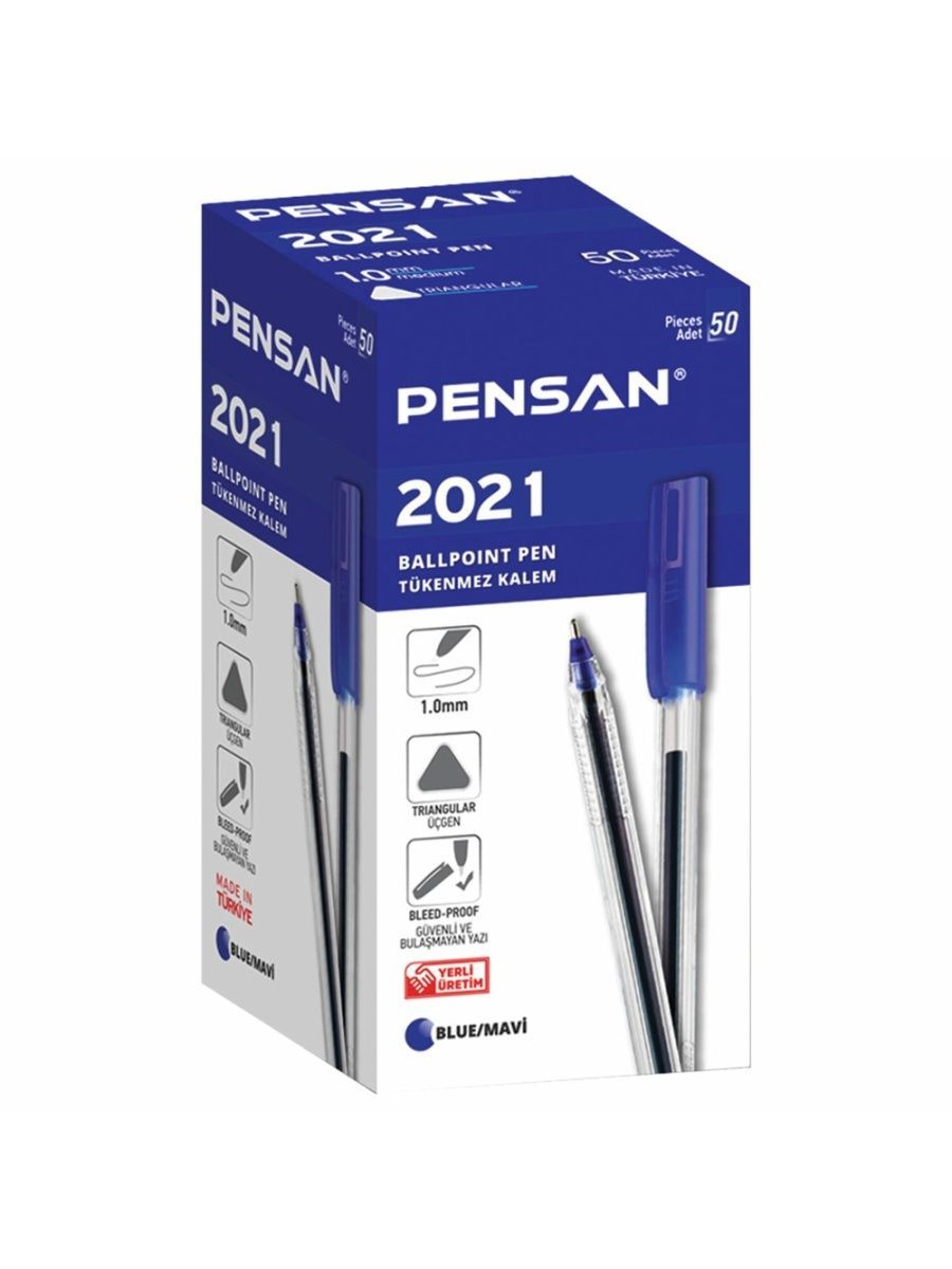 

Ручки Pensan шариковые масляные 50 шт