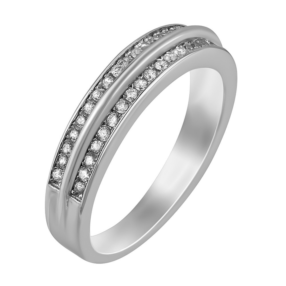 

Кольцо из серебра р.  585Gold 701000839, фианит, 701000839