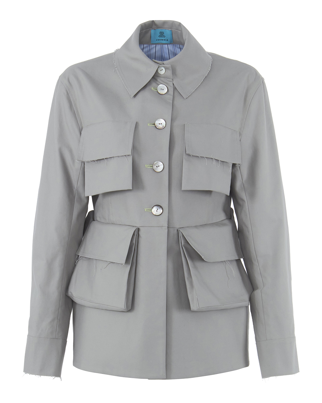 

Жакет женский ROOM513 JACKET_VOL1_04_GR серый M, JACKET_VOL1_04_GR