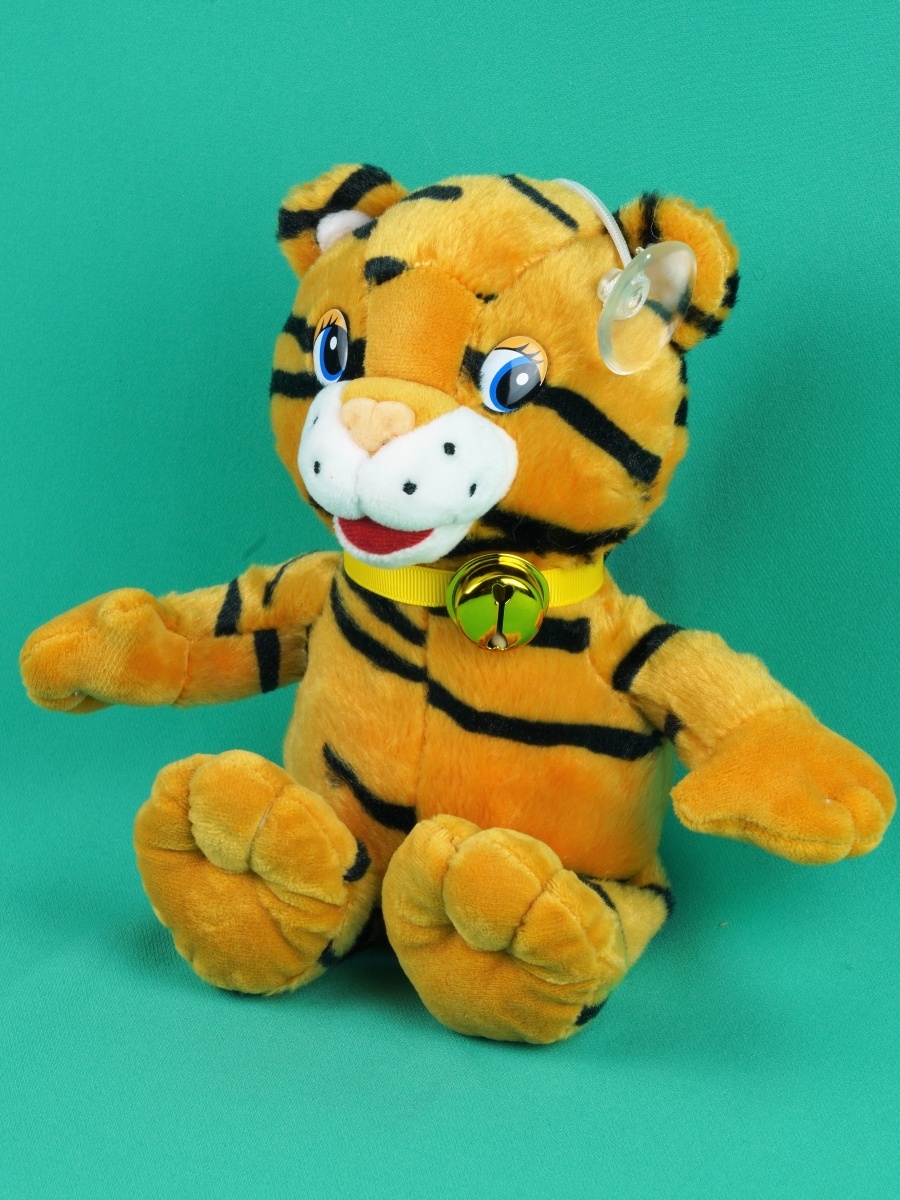 Мягкая игрушка АКИМБО КИТ Тигр 25 см мягкая игрушка bondibon животные 2в1 милота леопард тигр