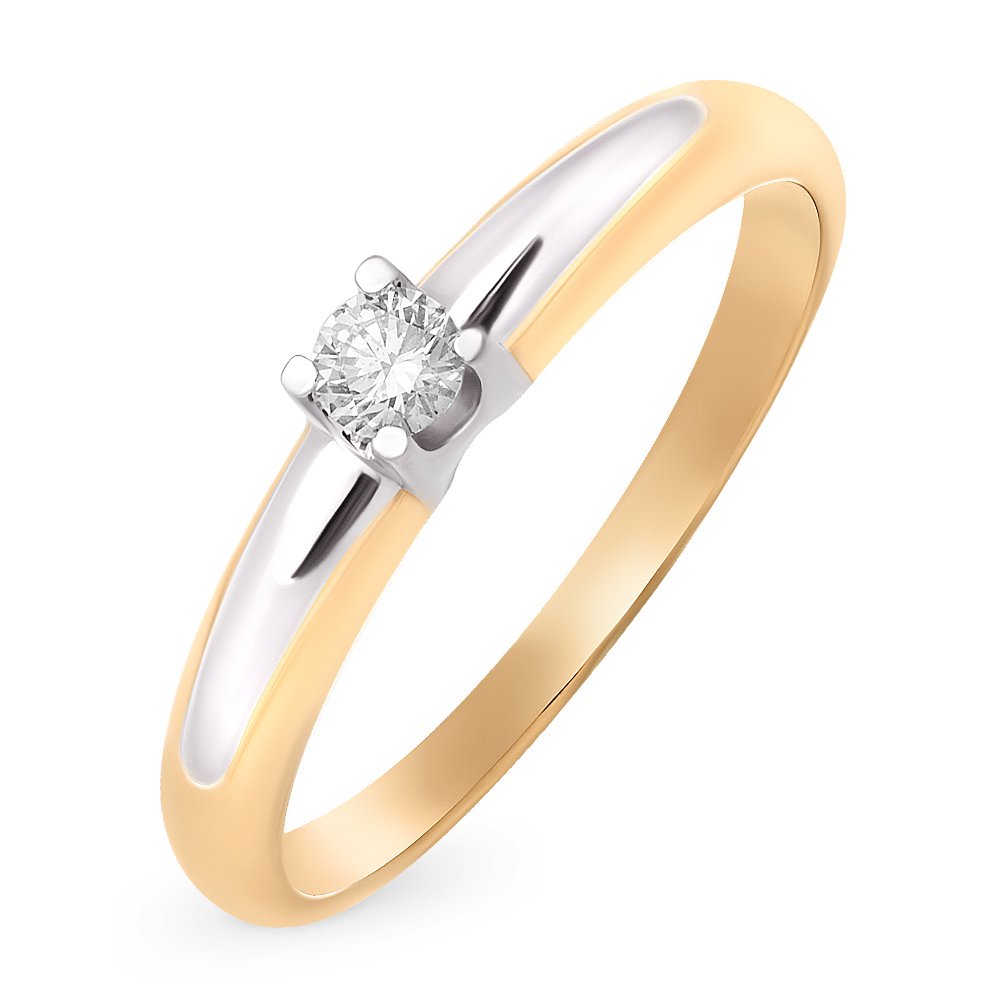 

Кольцо из красного золота с бриллиантом р. 17 585Gold 101009815, 101009815