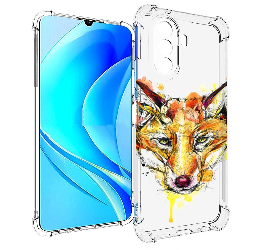 

Чехол MyPads Акварельная лиса для Huawei Nova Y70 / Nova Y70 Plus (MGA-LX9N), Прозрачный, Tocco