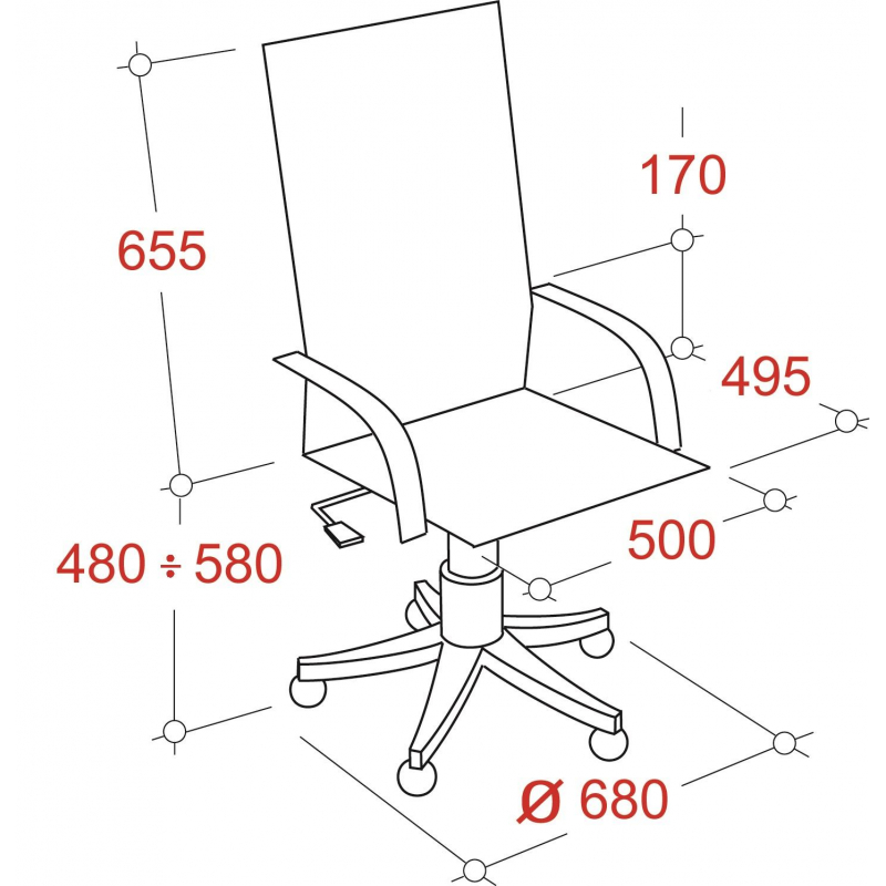 фото Кресло vt_echair-639 tpu ткань/к/з серый/черный, пластик easy chair