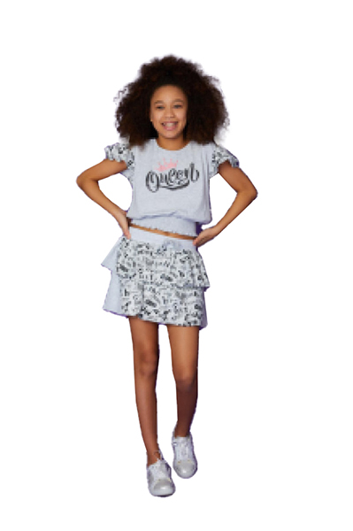 

Футболка для девочки Little Star Girls, 140-146, св.-серый (доставка из-за рубежа), L11621Y1947x