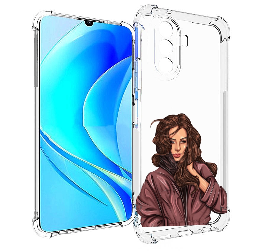 

Чехол MyPads Арт-рисунок-девушки для Huawei Nova Y70 / Nova Y70 Plus (MGA-LX9N), Прозрачный, Tocco