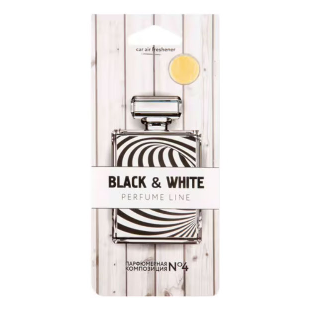 

Ароматизатор для автомобиля Black & White Parfume Line №4 10 г