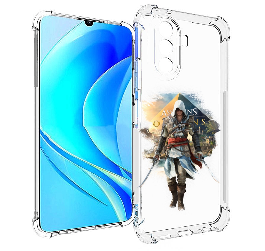 

Чехол MyPads Ассасин для Huawei Nova Y70 / Nova Y70 Plus (MGA-LX9N) / Huawei Enjoy 50, Прозрачный, Tocco