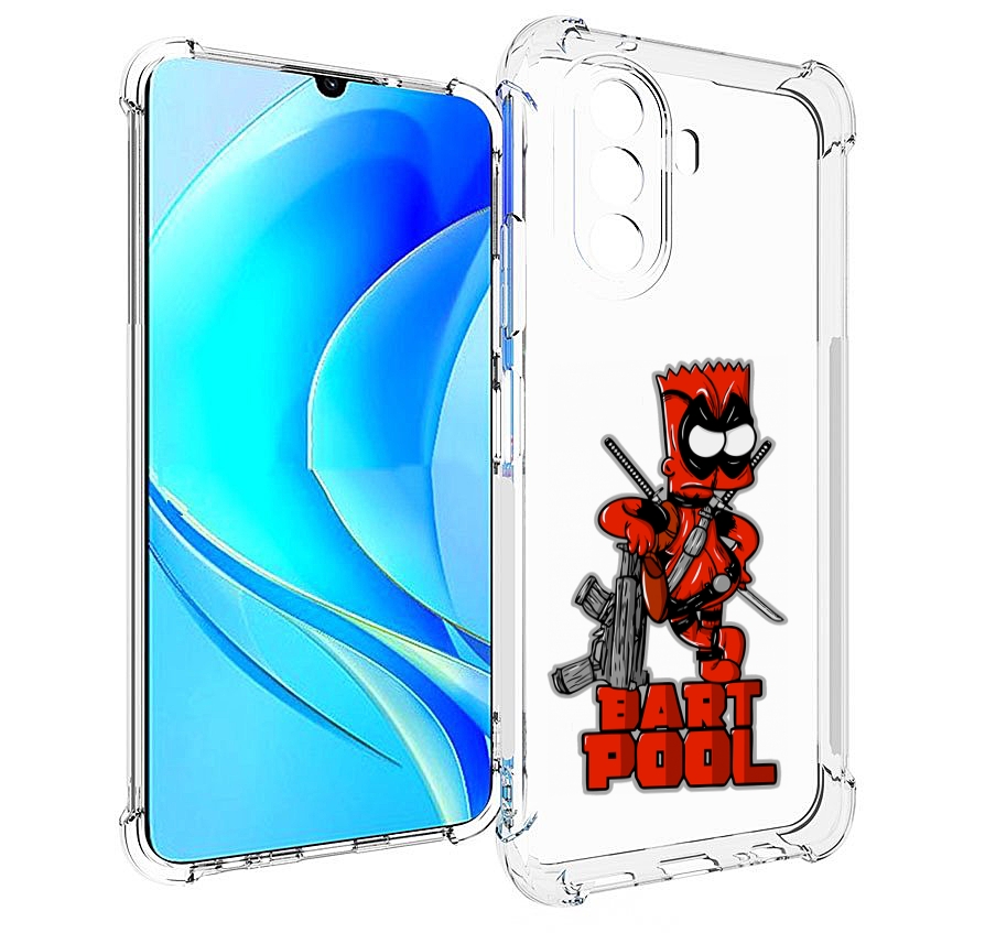 

Чехол MyPads Барт-Пул для Huawei Nova Y70 / Nova Y70 Plus (MGA-LX9N) / Huawei Enjoy 50, Прозрачный, Tocco