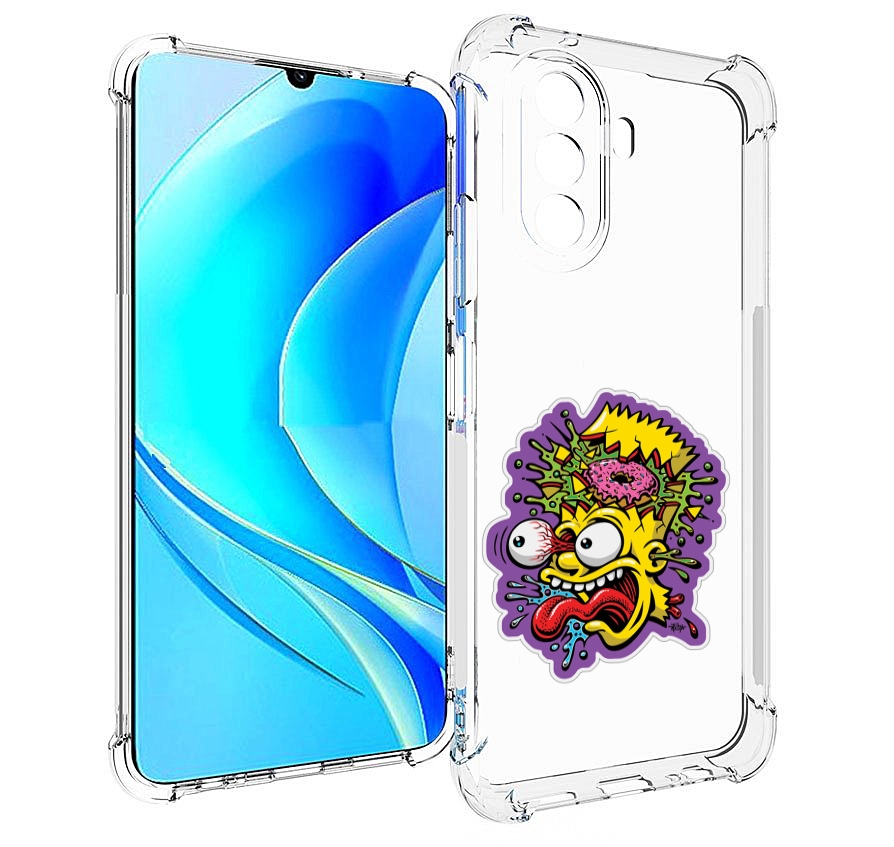 

Чехол MyPads Барт-Симпсон для Huawei Nova Y70 / Nova Y70 Plus (MGA-LX9N) / Huawei Enjoy 50, Прозрачный, Tocco