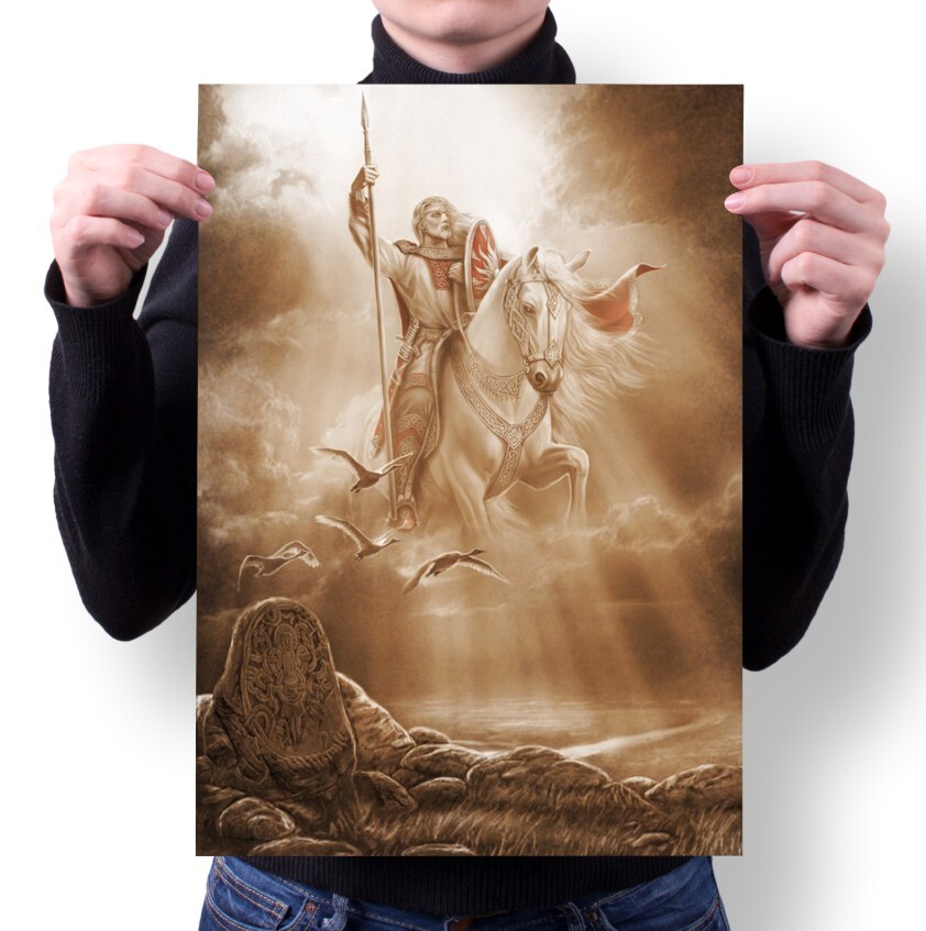 

Плакат MIGOM А3 Принт Славяне - 4, А3 Принт "Славяне" - 4