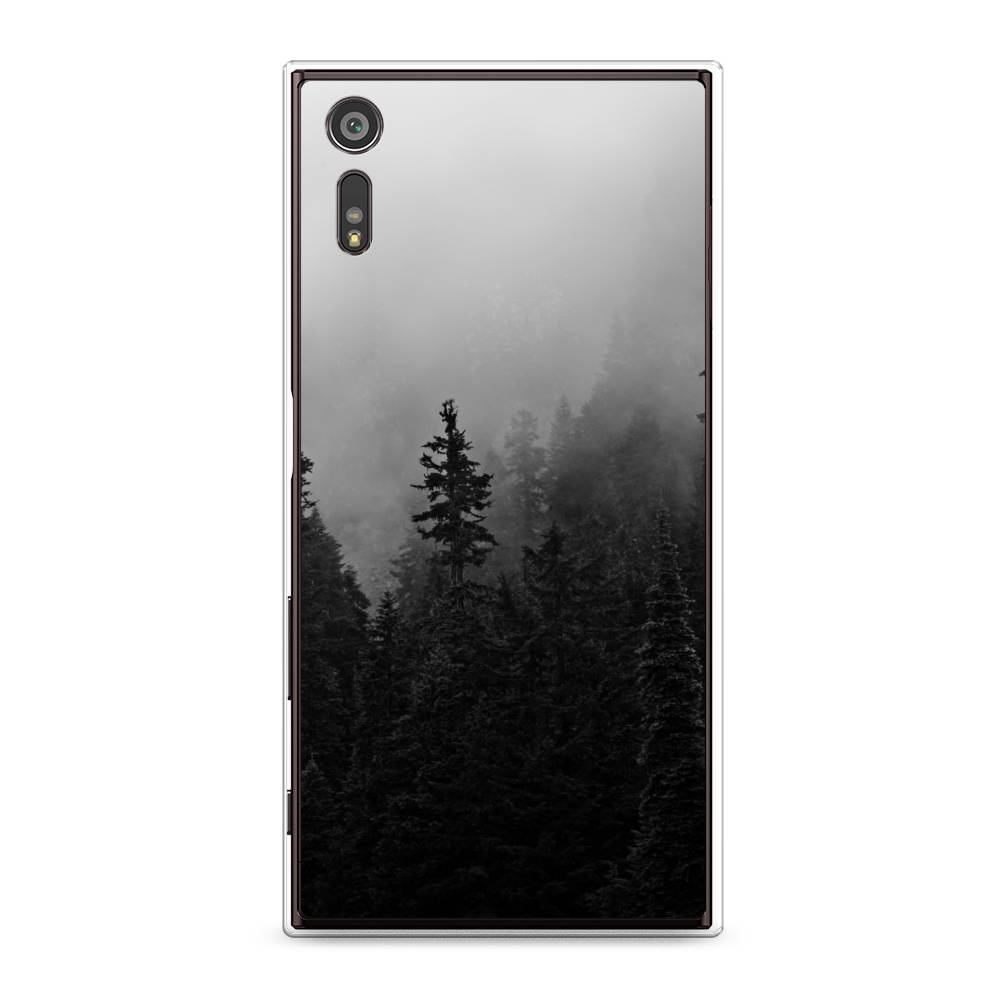 

Чехол для Sony Xperia XZ "Туманный лес", Серый;черный, 51450-2