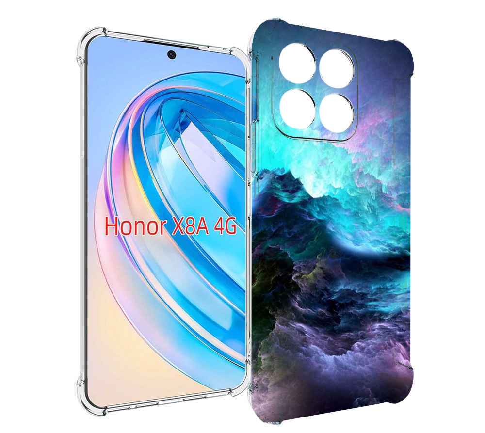 

Чехол MyPads Волна для Honor X8a, Tocco