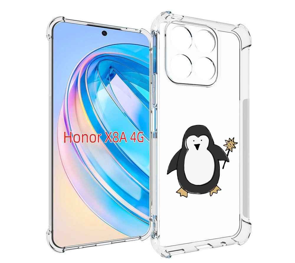 

Чехол MyPads Волшебный пингвин для Honor X8a, Tocco