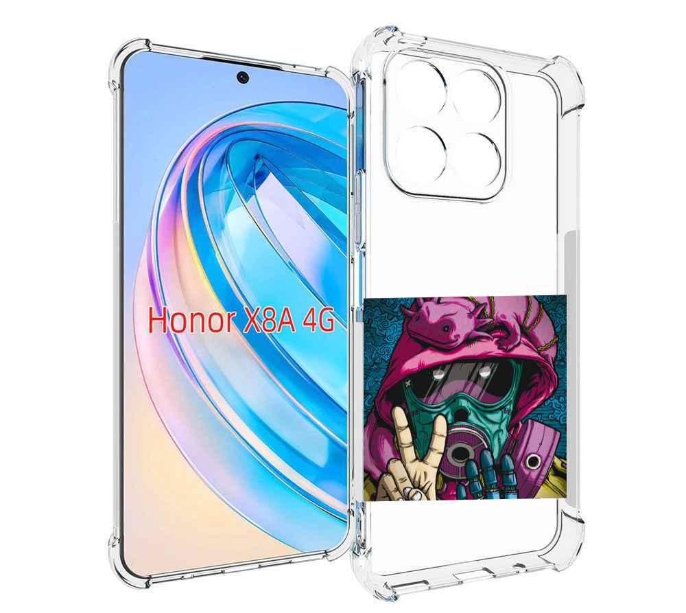 

Чехол MyPads Всем-мир для Honor X8a, Tocco