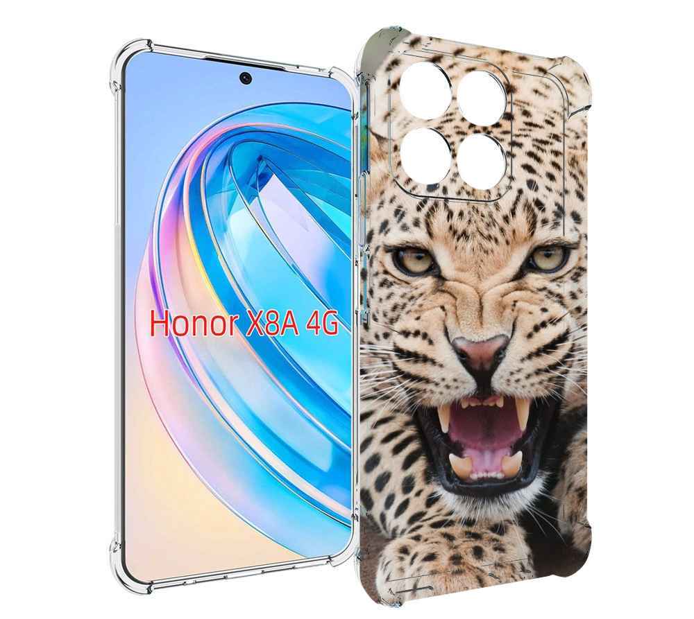 

Чехол MyPads Гепард-красивый мужской для Honor X8a, Tocco