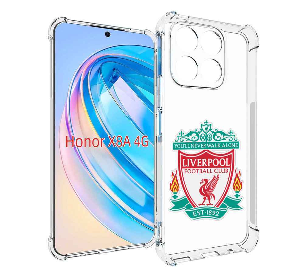 

Чехол MyPads Герб-Ливерпуля для Honor X8a, Tocco