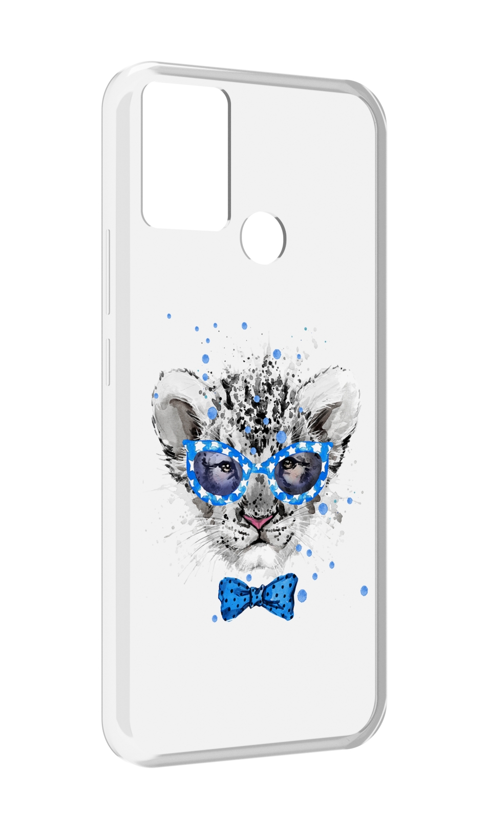 

Чехол MyPads тигренок с бабочкой для Infinix Hot 11 Play, Прозрачный, Tocco