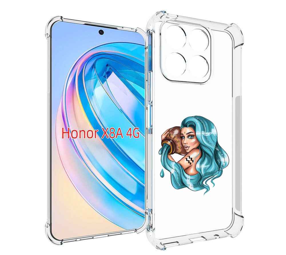 

Чехол MyPads Девушка-Водолей для Honor X8a, Tocco