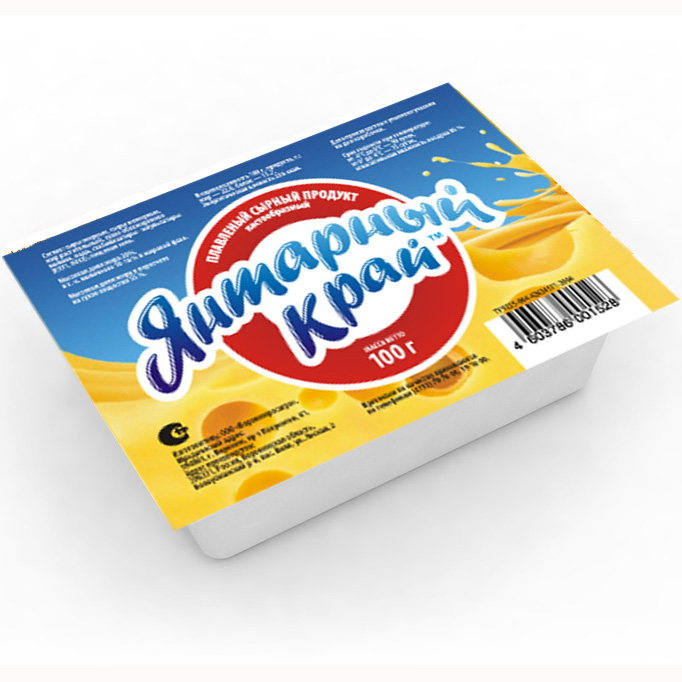 

Продукт плавленый Янтарный край с сыром пастообразный 100 г