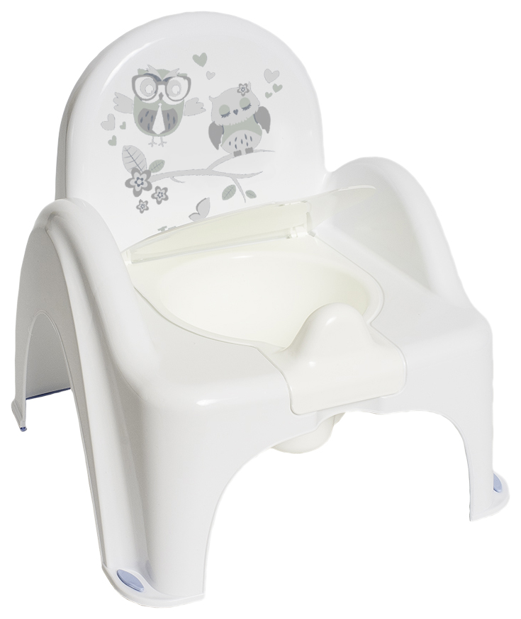 

Горшок детский Tega Baby Совы, белый