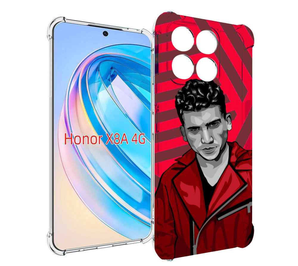 

Чехол MyPads Денвер-бумажный-дом для Honor X8a, Tocco