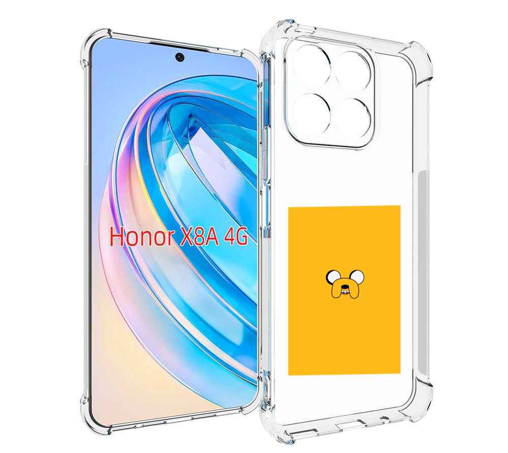 

Чехол MyPads Джейк-время-приключений для Honor X8a, Tocco