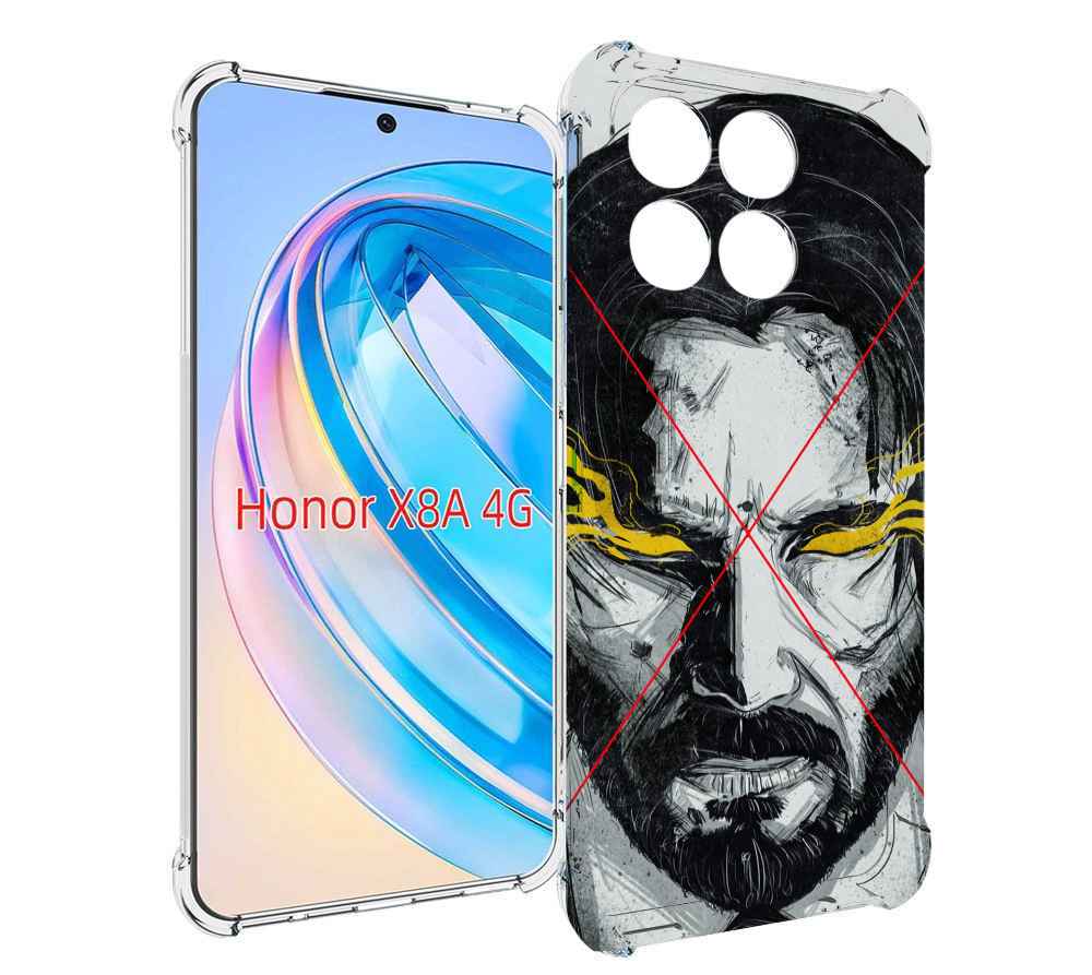 

Чехол MyPads Джон-Уик для Honor X8a, Tocco