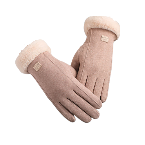 Перчатки женские WASABI TREND WH-00054 бежевые, one size