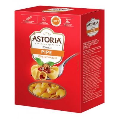 

Макаронные изделия Astoria Рожки 450 г